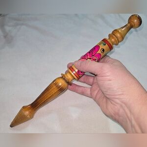 Giant Painted Wooden Pencil